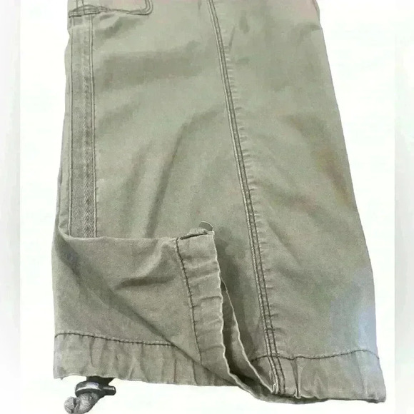 Social Standard by Sanctuary Women’s  Cargo Pants XXL Olive Green Drawstring - Picture 7 of 7